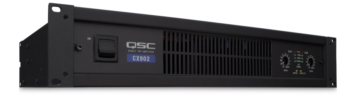 QSC CX902 Amplificador de 2 Canales de 550W por canal
